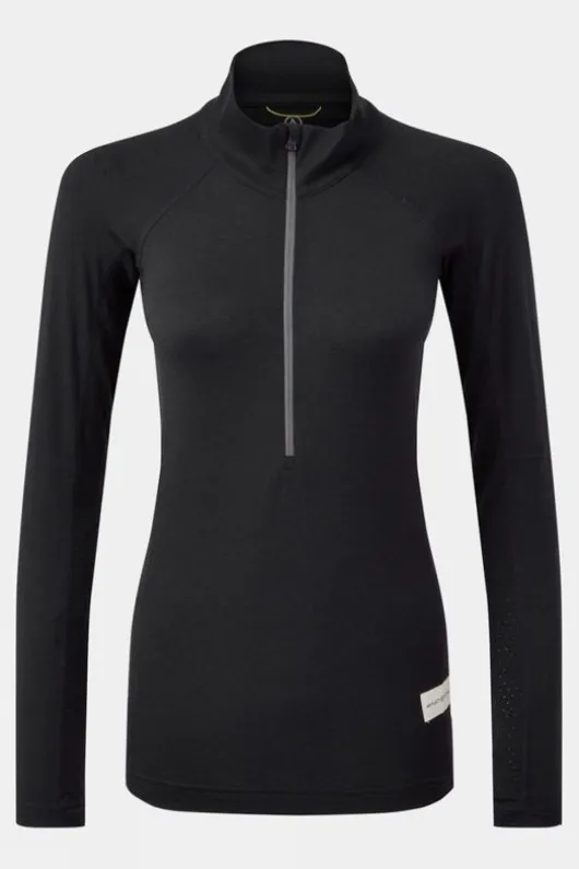 Artilect Womens Flatiron 185 Quarter Zip Base Layer Top