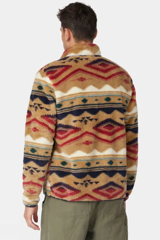 Ayacucho Mens Colorado High Loft Snap Fleece