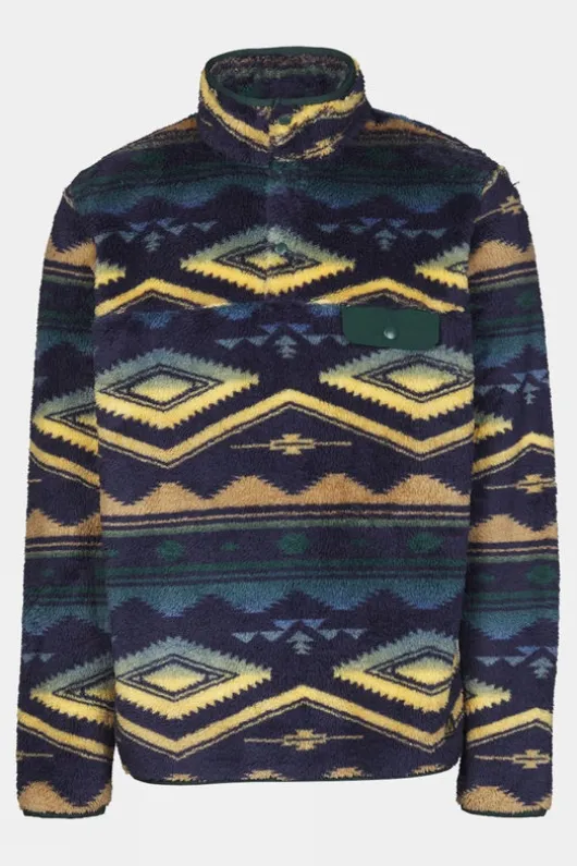 Ayacucho Mens Colorado High Loft Snap Fleece