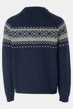 Ayacucho Mens Crag Jacquard Jumper