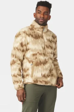 Ayacucho Mens Flynn Printed Half Zip Fleece
