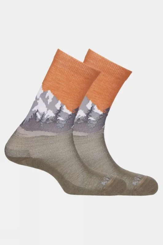 Ayacucho Unisex Bjerg Crew Socks