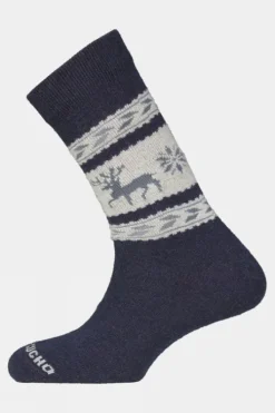 Ayacucho Unisex Cowichan Reindeer Socks
