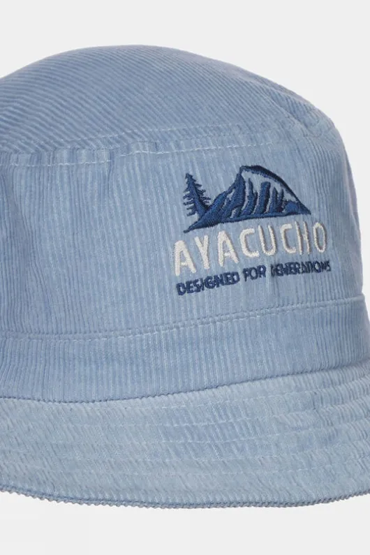 Ayacucho Unisex Flora Corduroy Bucket Hat