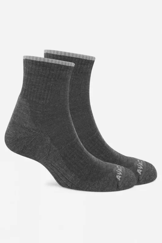 Ayacucho Unisex Light Hiker Mini Wool Socks (2 Pack)