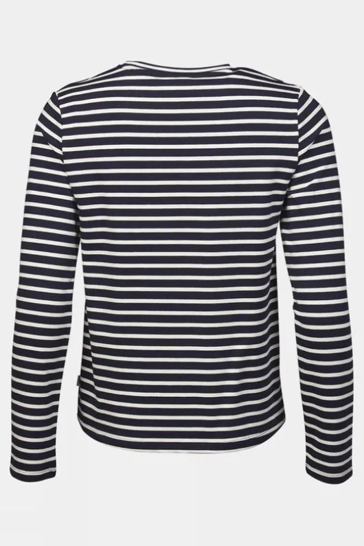 Ayacucho Womens Aira Midweight Striped Long Sleeve T-Shirt