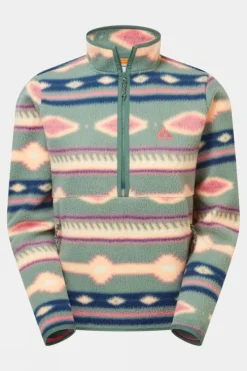 Ayacucho Womens Barrosa Printed Half Zip Fleece