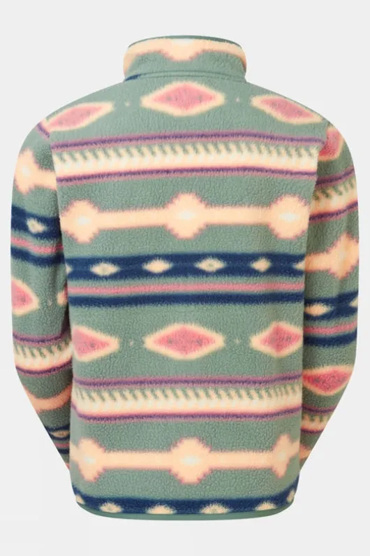 Ayacucho Womens Barrosa Printed Half Zip Fleece