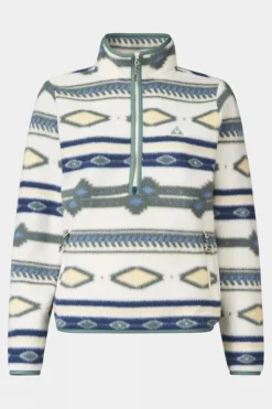 Ayacucho Womens Barrosa Printed Half Zip Fleece