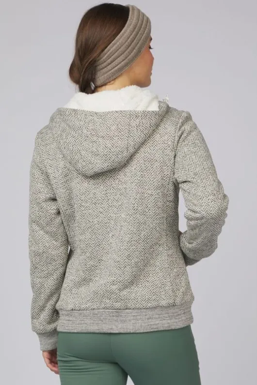 Ayacucho Womens Medina Full Zip Fleece Hoodie