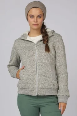 Ayacucho Womens Medina Full Zip Fleece Hoodie