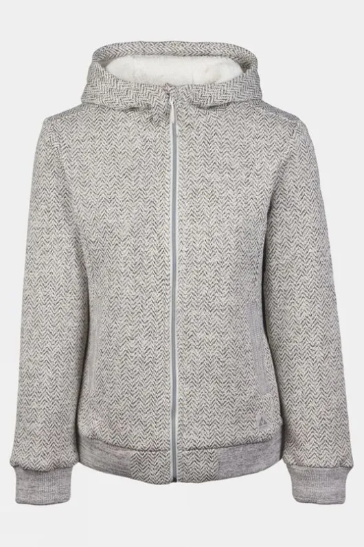 Ayacucho Womens Medina Full Zip Fleece Hoodie