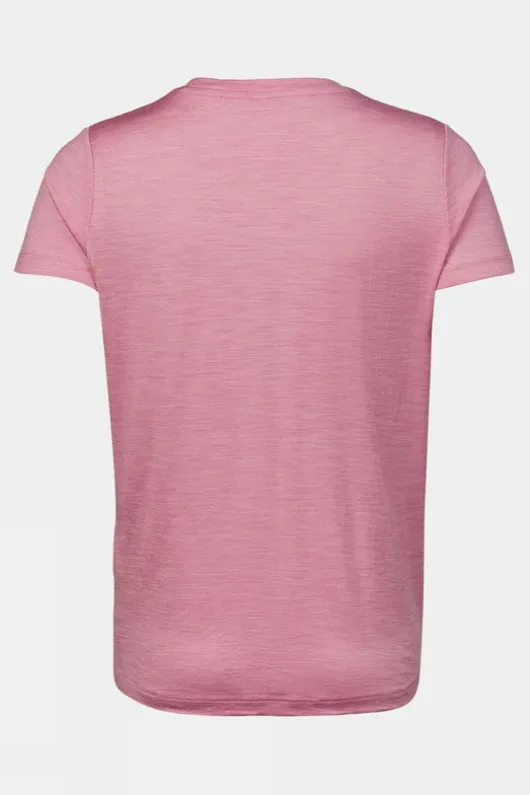 Ayacucho Womens Ridge Trail Merino Print T-Shirt