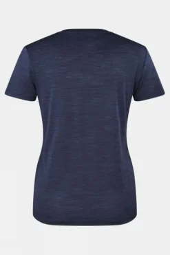 Ayacucho Womens Ridge Trail Merino Print T-Shirt