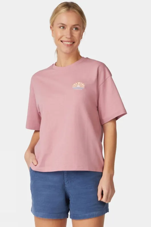 Ayacucho Womens Rock Rose T-Shirt