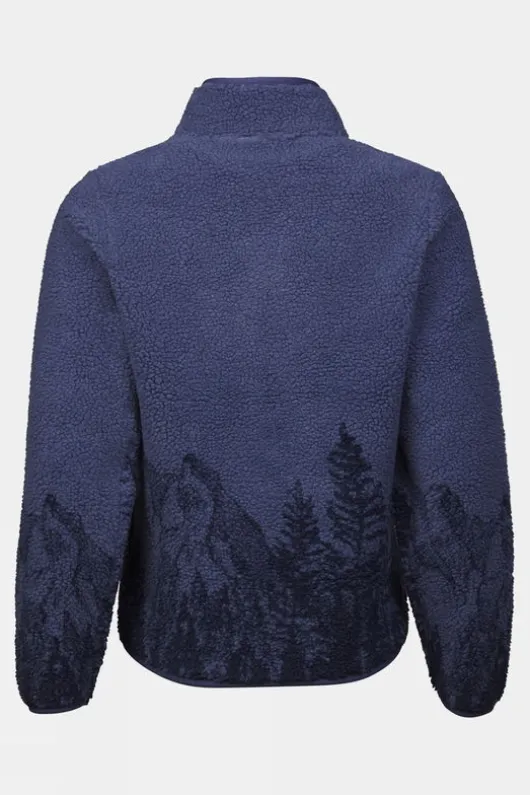 Ayacucho Womens Striding Landscape Full Zip Fleece