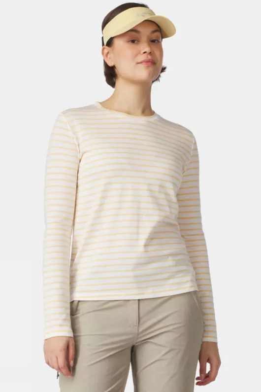 Ayacucho Womens Striped Long Sleeve T-Shirt