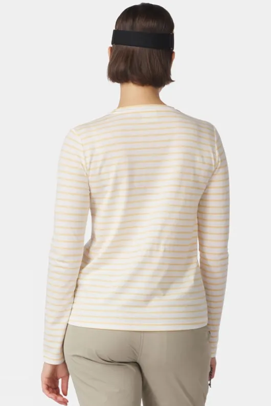 Ayacucho Womens Striped Long Sleeve T-Shirt