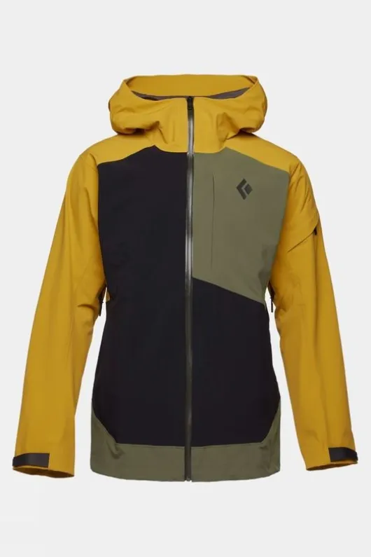 Black Diamond Mens Recon Stretch Shell Ski Jacket