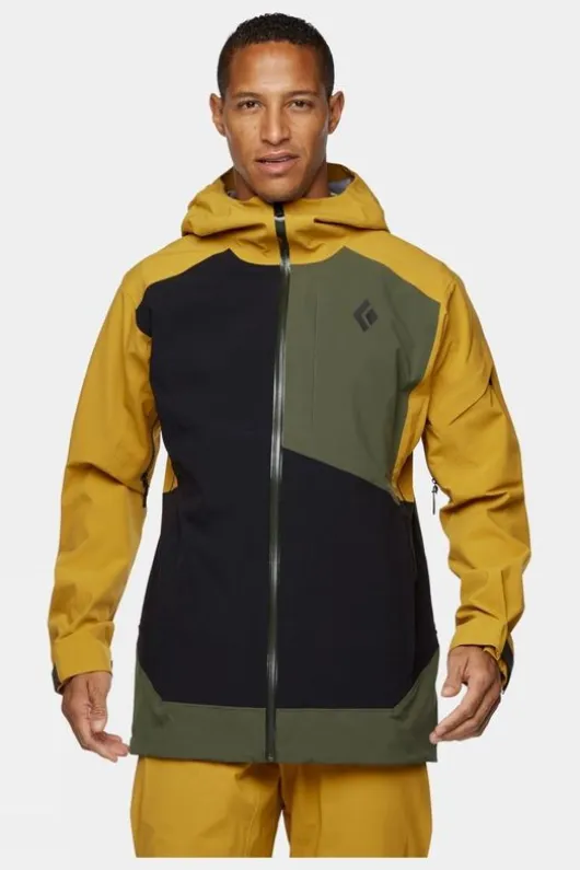 Black Diamond Mens Recon Stretch Shell Ski Jacket