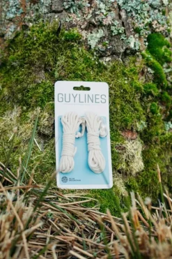 Blue Mountain Cotton Guylines With Aluminium Tensioner - 3mm x 3m (Set of 2)