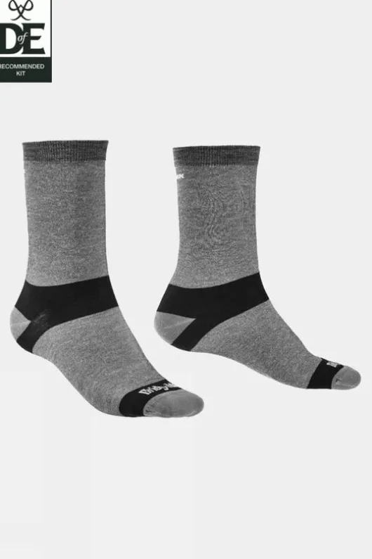 Bridgedale Mens Baselayer Coolmax Liner Socks (Twin Pack)