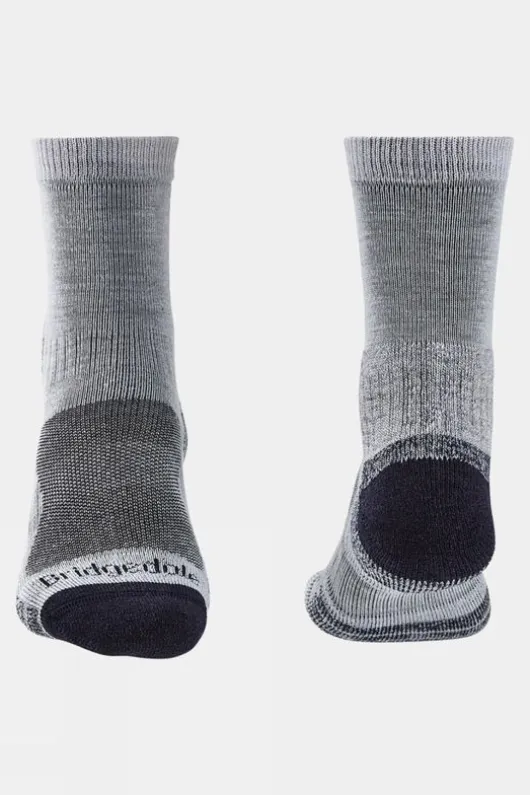 Bridgedale Mens Hike Lightweight Merino Performance 3/4 Crew Socks