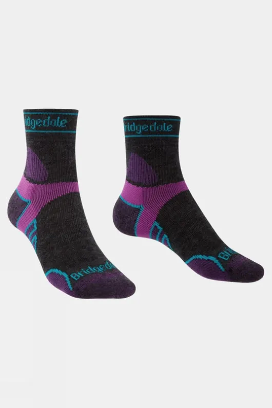 Bridgedale Womens Lightweight T2 Merino Sport 3/4 Crew Socks
