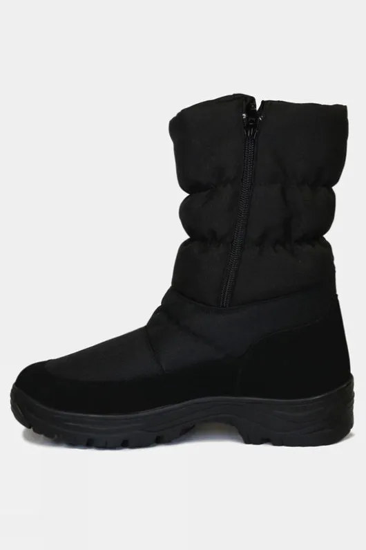 Calzat Mens Traction Snow Boots