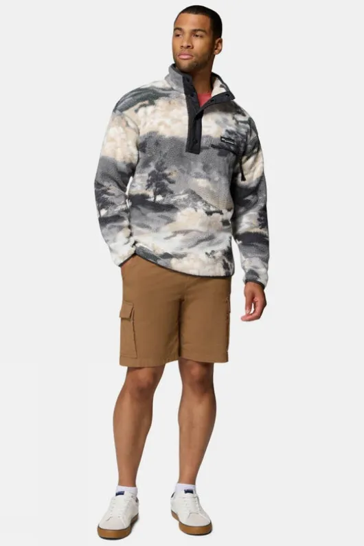 Columbia Mens Helvetia II Printed Half Snap Fleece
