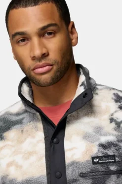 Columbia Mens Helvetia II Printed Half Snap Fleece