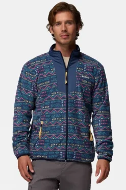 Columbia Mens Sequoia Grove Printed Fleece Jacket