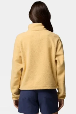 Columbia Womens Helvetia II Cropped Sherpa Half Snap Fleece