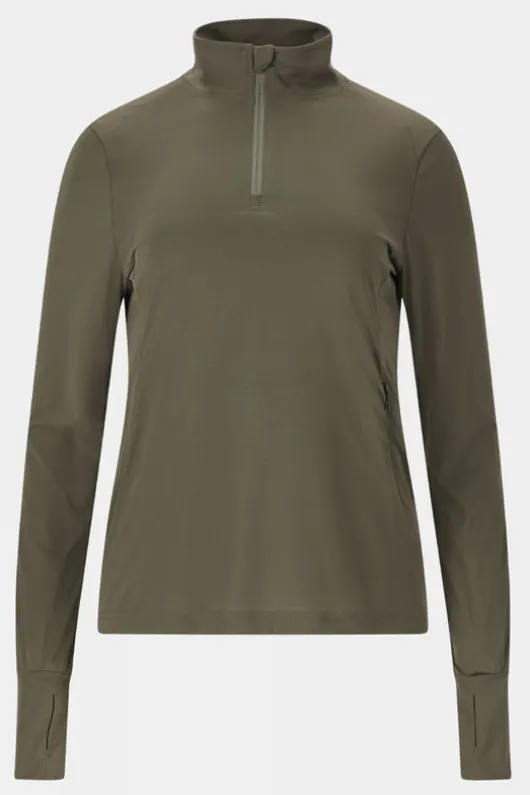 Endurance Womens Chaba Midlayer Long Sleeve Top