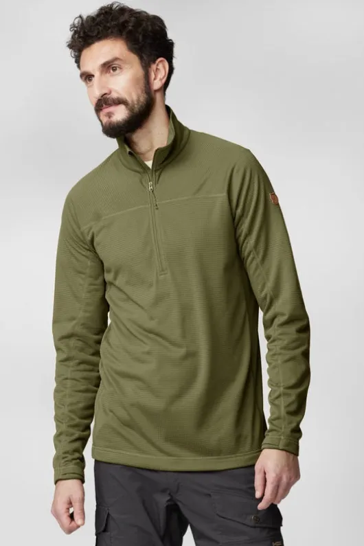 Fjallraven Mens Abisko Lite Half Zip Fleece