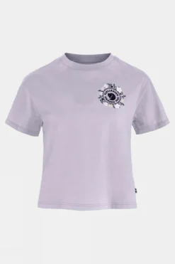 Fjallraven Womens Fjällblomster Logo T-Shirt
