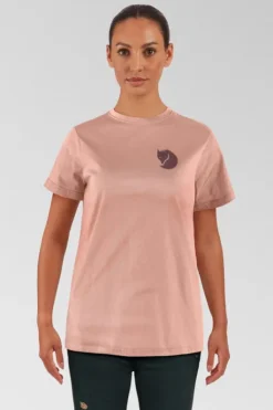 Fjallraven Womens Fox Boxy Logo T-Shirt