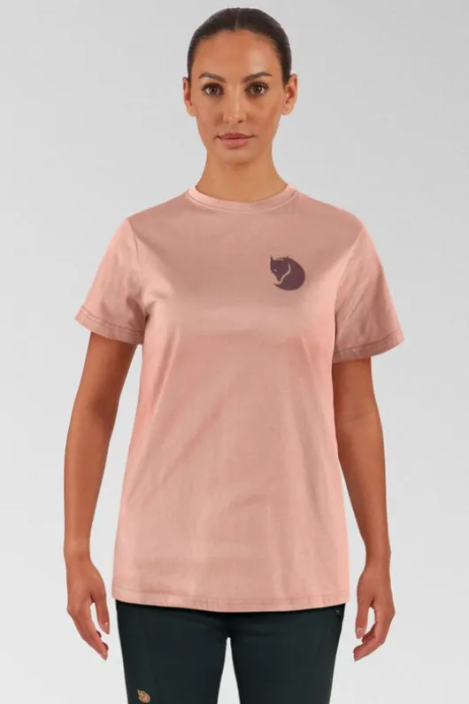 Fjallraven Womens Fox Boxy Logo T-Shirt