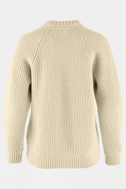 Fjallraven Womens Övik Waffle Knitted Jumper