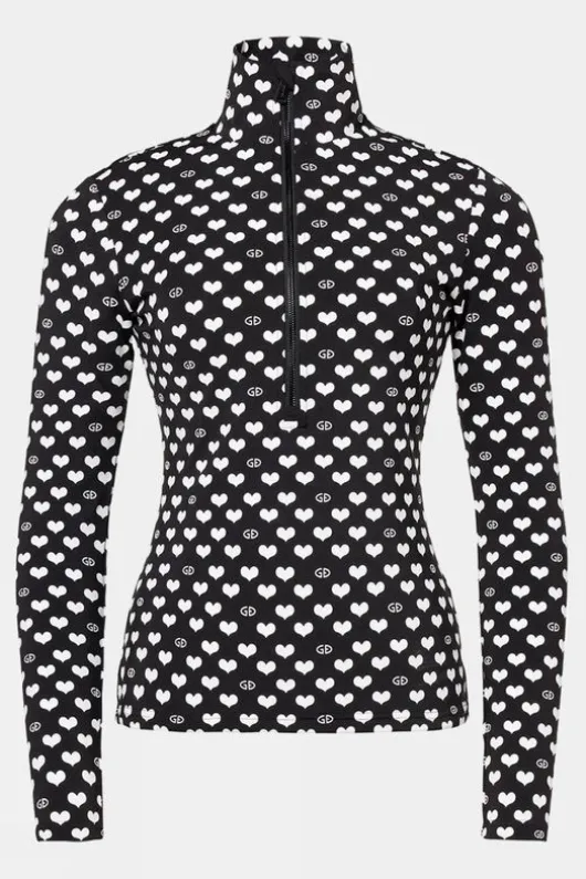 Goldbergh Womens Cuori Ski Pully Top