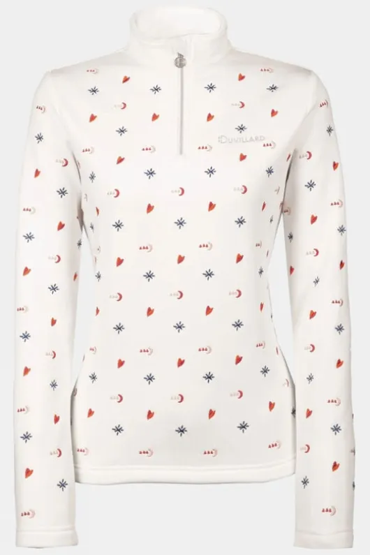 Henri Duvillard Womens Melanie Half Zip Base Layer