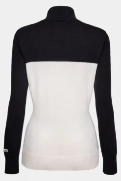 Henri Duvillard Womens Pepy Knit Half Zip Top