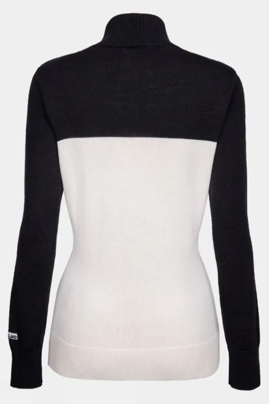 Henri Duvillard Womens Pepy Knit Half Zip Top