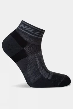 Hilly Unisex Trail Quarter Med Socks