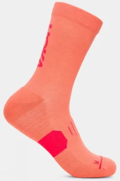 Hoka Mens Graphic Crew Run Socks