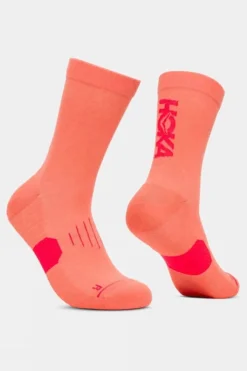 Hoka Mens Graphic Crew Run Socks