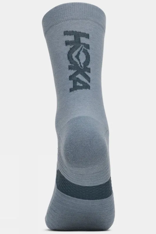 Hoka Mens Graphic Crew Run Socks