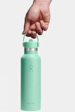 Hydro Flask 21oz Standard Mouth With Flex Straw Cap Drinks Bottle