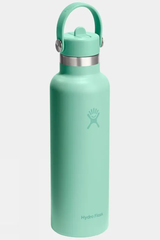 Hydro Flask 21oz Standard Mouth With Flex Straw Cap Drinks Bottle