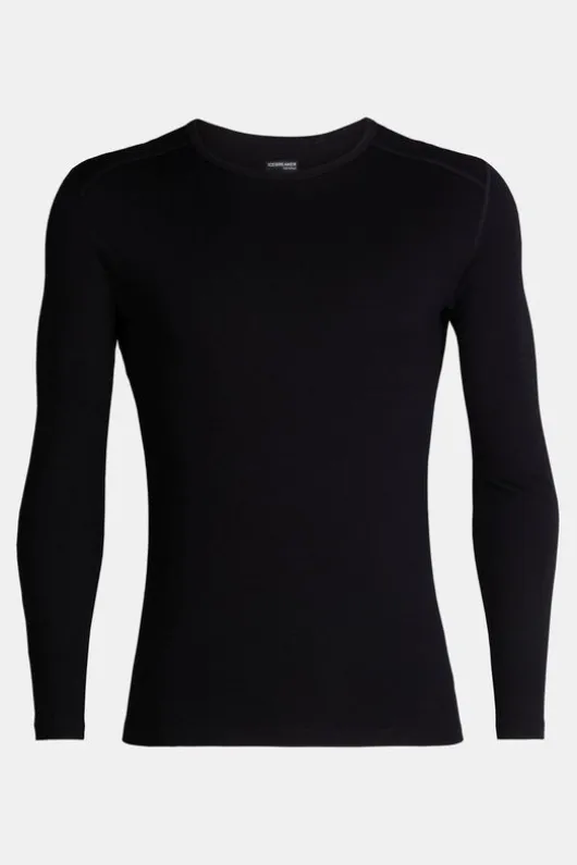 Icebreaker Mens 260 Tech Base Layer Crewe Top